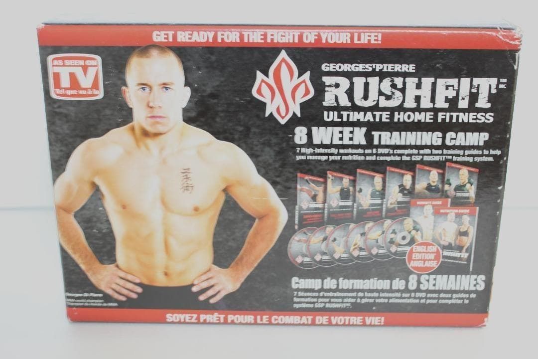  ジョルジョ サンピエール 総合格闘家 8週間 ホームトレーニング キャンプ スポーツ フィットネス DVD