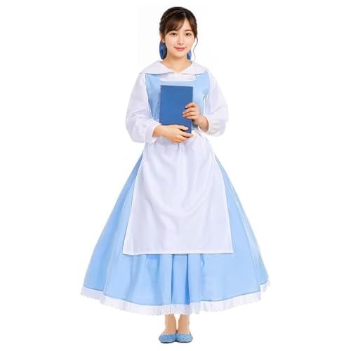 monoii 美女と野獣 ラ ベル コスプレ 衣装 レディース コスチューム 大人 メイド服po 54 a 6 dae 3