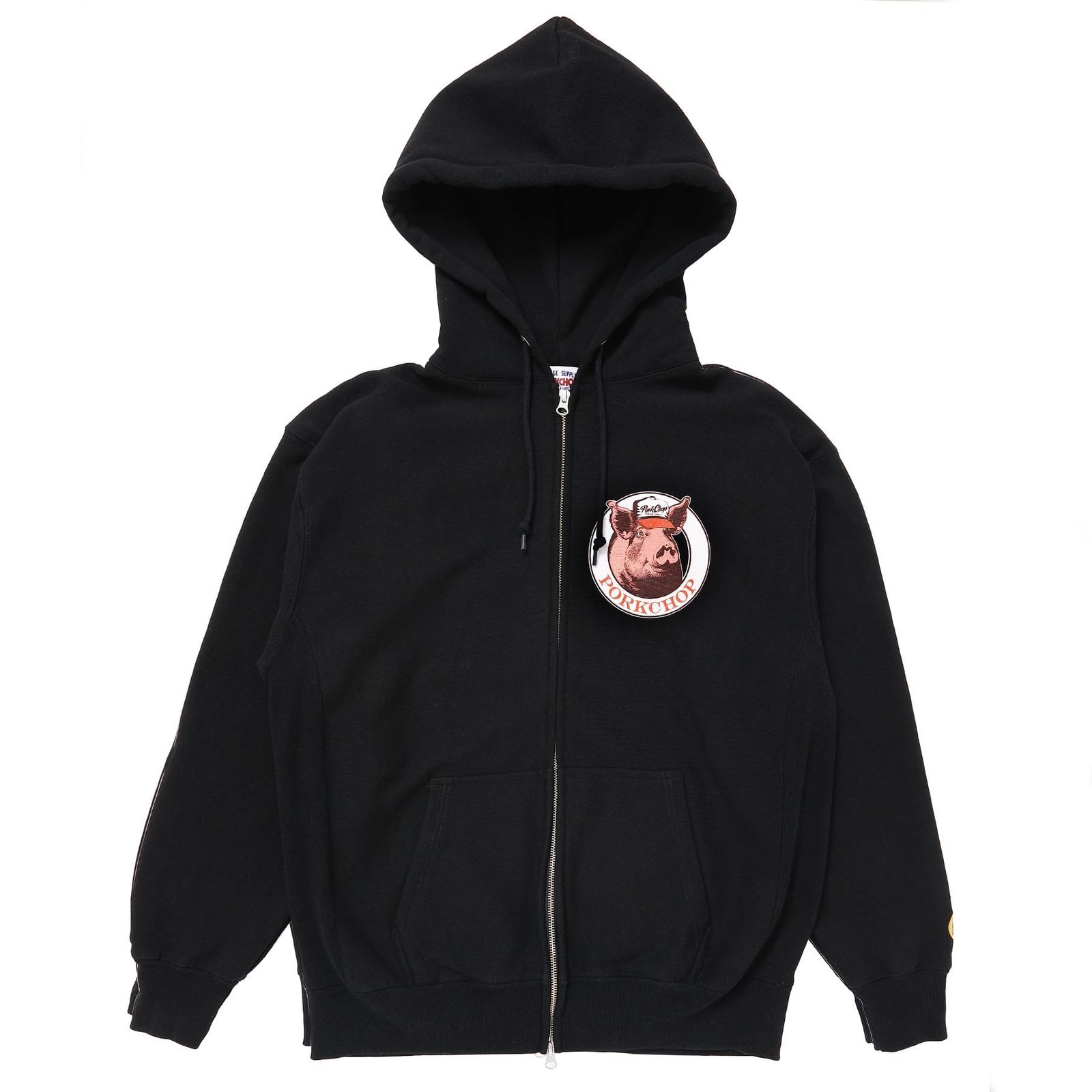 PORKCHOP ポークチョップ PORKCHOP パーカー BLACK XLサイズ | MASA 