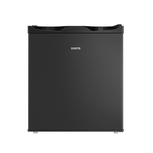 SAMKYO 冷凍庫 33 L 小型 幅45 cm 2時間急冷 ミニ冷凍庫 一人暮らし コンパクト 前開き 温度調節4段階 耐熱天板 静音 省エネ ZU 30 ブラックpo 3 b 97 7 6