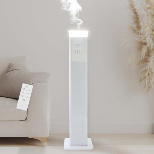 大型 ハイブリット式 加湿器 大容量 13 L 20畳 タワー型 タイマー機能 アロマ おしゃれ リモコン タッチパネルpo 179 d 38 e 8