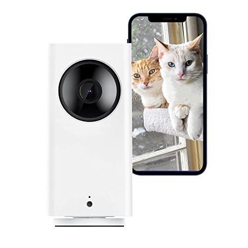 360度撮影 Wyze Cam Pan v 2 防犯カメラ ペットカメラ ネットワークカメラ フルHD カラーナイトビジョン 屋内 見守りカメラ ベビーモニター Alexa対応 スマートホーム 彡