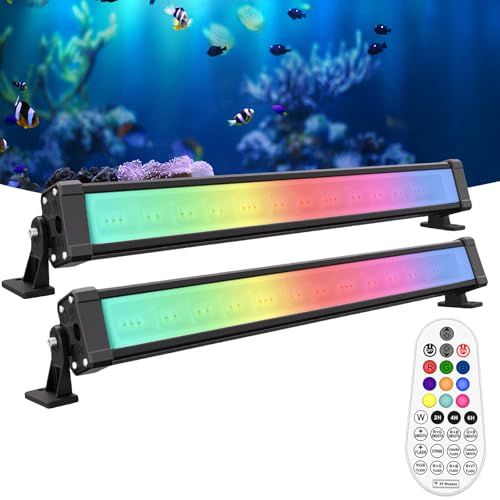 MEIKEE 42 W RGB ライト 投光器 フラッドライト 高輝度 マルチカラー 調光調色 リモコン付き 室内装飾 ウォールウォッシャー 屋外看板灯 演奏舞台 雰囲気ライト IP 66防雨型 水槽 パーティー飾りライト クリスマ 5 a 4 e 2 1