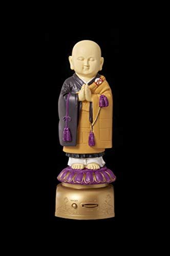 エスワールド 我が家のお坊さん 袈裟タイプ 西本願寺 本体部 約 8.5 × 20.5 cm 土台部 8 10 4 cmp daa 4860 a