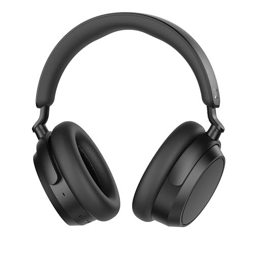 Sennheiser Plus ヘッドホン ワイヤレスBluetoothノイズキャンセリング - 急速充電機能 50時間バッテリー再生時間 適応型ハイブリッドアクティブノイズキャンセリング 旅行 学校向けBluetoothヘ 181 aa 7 a 2