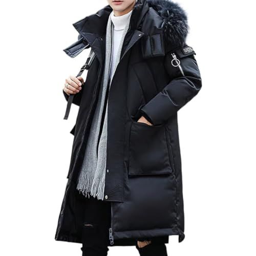 Ｋａｙｉｙａｓｕ ダウンコート メンズ ダウンジャケット 冬 中綿ダウン 超暖かい アウター モッズコート 防寒対策 フート付き取外し可 ジップアップ 防風 防寒 厚手 無地 おしゃれ お出かけpo 1045 bc 96