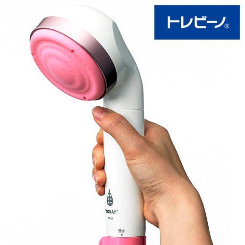 東レ トレビーノ 浄水 シャワー 塩素除去タイプ トレシャワー ライトピンク RS 52 LP