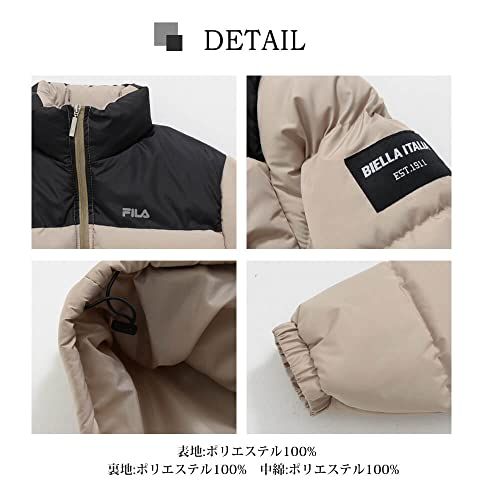 FILA ジャケットMen s 中綿 スタンドジャケット アウター FH 7768メンズpo 9100 fb 6 f