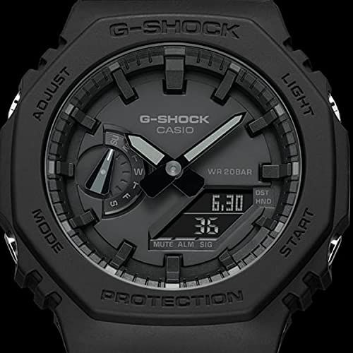 カシオ ジーショック GA 2100 1 A アナデジ オールブラック 腕時計 メンズ カーボンコアガード 並行輸入品 po 197 ea 7 f