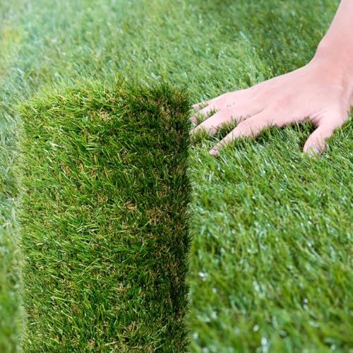 迅速に発送 ガーデニングのプロ監修 人工芝 1 m×10 m フレッシュグリーン 春色 芝丈30 mm リアル感 簡単設置 高密度 高耐久 透水タイプ 耐火タイプ ターフメイト 76 bef 736