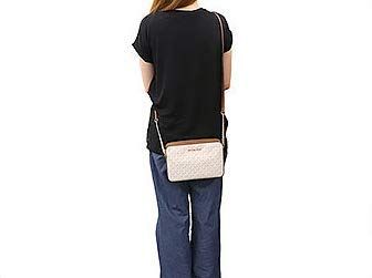 マイケルコース MICHAEL KORS バッグ ショルダーバッグ バニラ ジェット セット アイテム シグネチャー ラージ EW クロスボディー レディース アウトレット品 ブランド 並行輸入品 po 5 e 100674