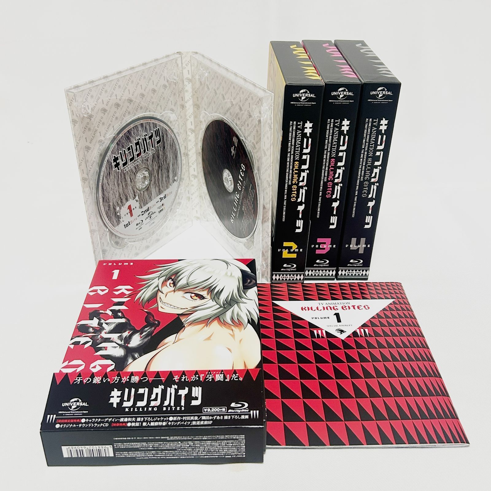 キリングバイツ 版 全4巻Blu-rayセット