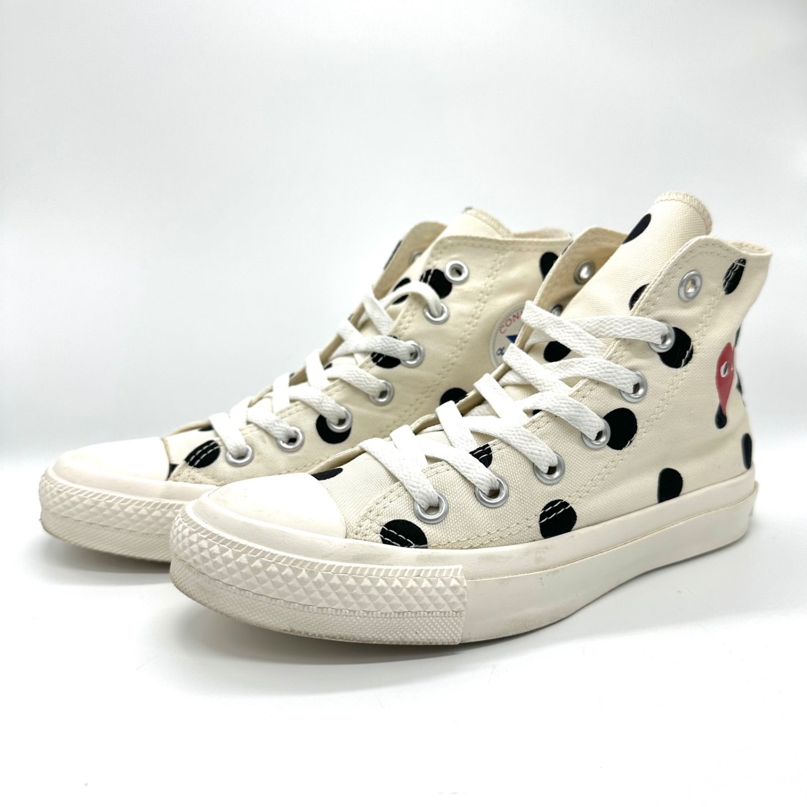 PLAY Comme des Garcons × Converse Chuck Taylor High 23cm プレイ 