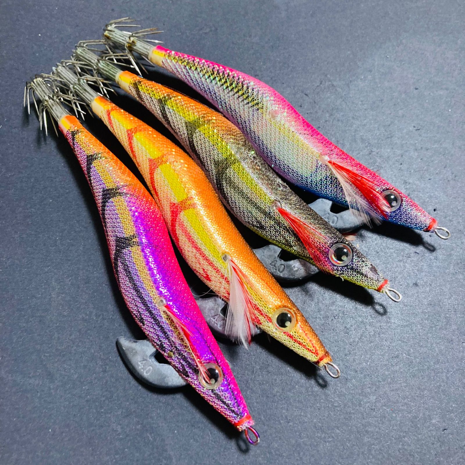 アオリーQ RS 4号 廃盤 エギ エギセット エース AurieQ RS ACE DUEL YO