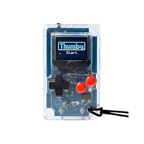 TinyCircuits Thumby サムビー 世界最小クラス ミニゲーム機 キーホルダー対応 プログラミング レトロ携帯ゲーム クリア po 41 dd 7347