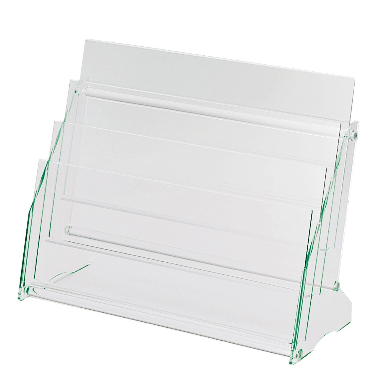 ライオン事務器 カタログスタンド 卓上 A 4 2列 3段 PS-231