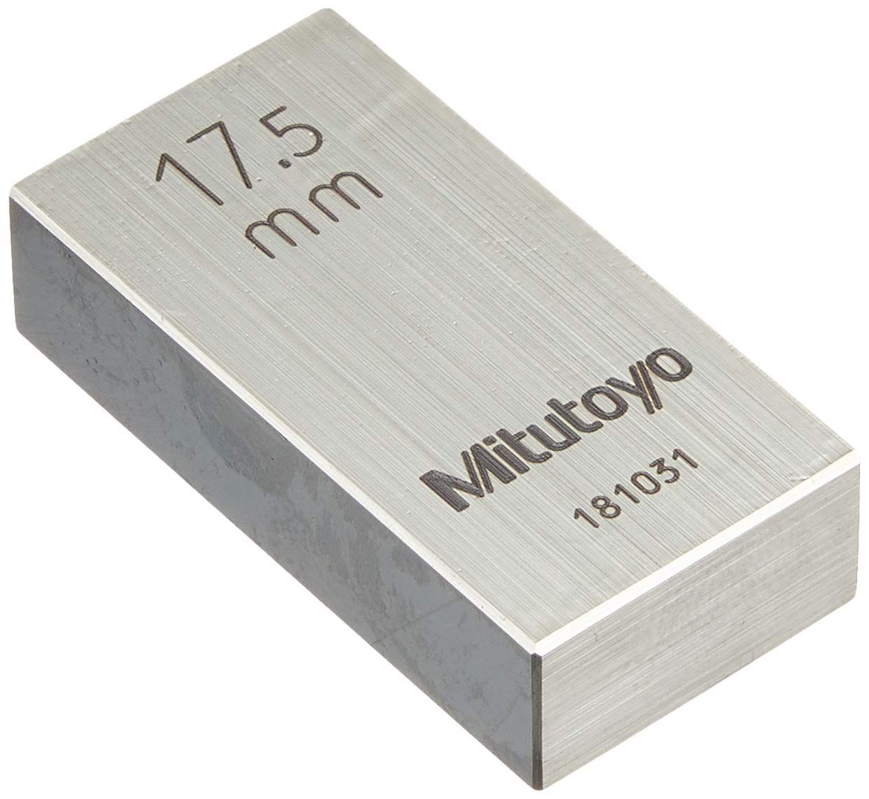 ミツトヨ mitutoyo レクタンギュラゲージブロック鋼 2級 17.5 mm 611657-04