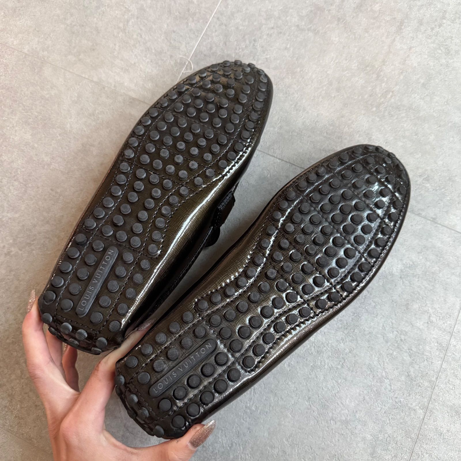 LOUIS VUITTON ルイヴィトン ホッケンハイム ドライビングシューズ