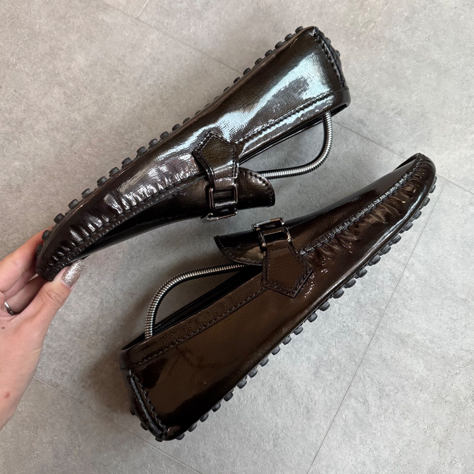 LOUIS VUITTON ルイヴィトン ホッケンハイム ドライビングシューズ