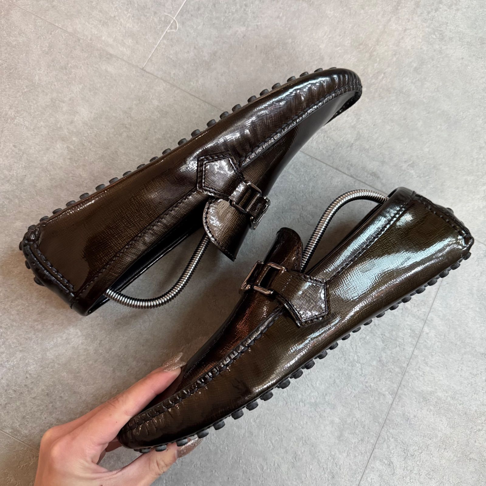 LOUIS VUITTON ルイヴィトン ホッケンハイム ドライビングシューズ