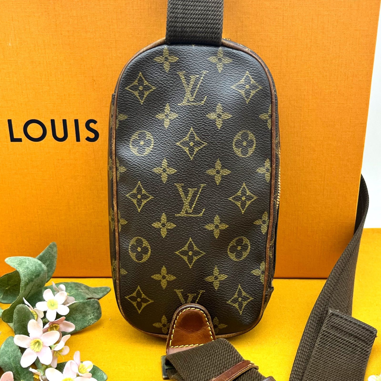 Louis Vuitton ポシェットガンジュ モノグラム M51870 | 中古通販