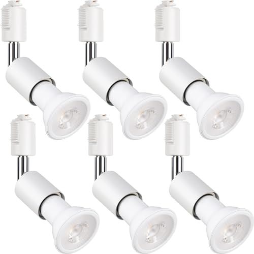 szbritelight スポットライト e 26 ダクトレールライト 電球付き ダクトレール用照明器具 ライティングレール 照明 PAR 20 レフ球型 ランプ付 LED電球 器具セット ホワイト 電球色 セット p