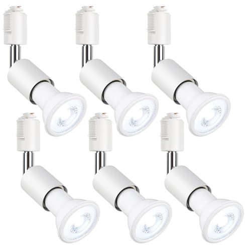 szbritelight スポットライト e 26 ダクトレールライト 電球付き ダクトレール用照明器具 ライティングレール 照明 PAR 20 レフ球型 ランプ付 LED電球＋器具セット ホワイト 昼光色 セット p 2276 c 395