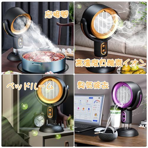 迅速に発送 卓上でにおい 油 煙 湯気がとれる 卓上油煙機 高濃度負酸素イオン デスク 換気扇 レンジフード 2つ風量 15°調節 取り外し なオイルカップ キャンプ BBQ 焼肉 臭気除去 USB充電 e 352379 a