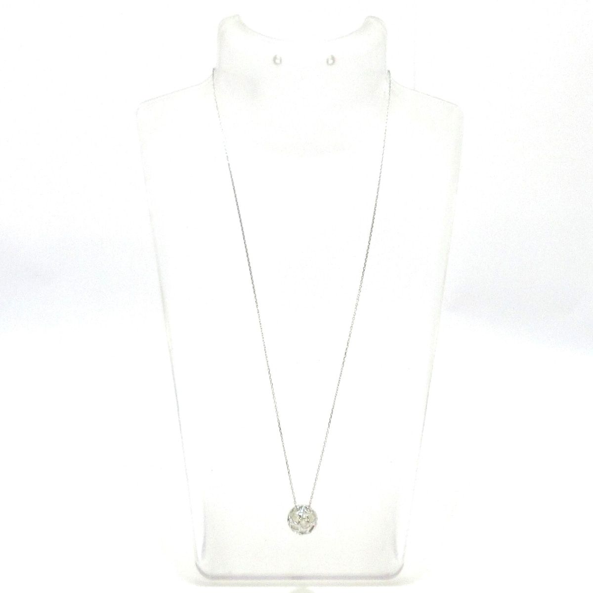 セール】 STAR JEWELRY(スタージュエリー) ネックレス美品 - シルバー 