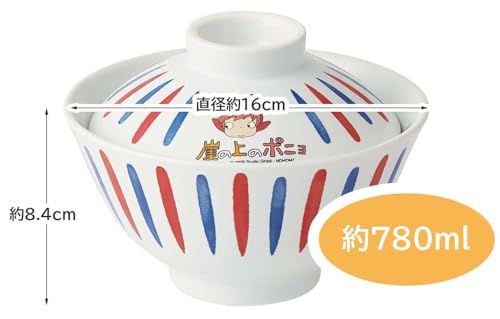 スケーター Skater スタジオジブリ 崖の上のポニョ STUDIO GHIBLI フタ付き どんぶり 丼 ラーメン 鉢 食器 電子レンジ 食洗器 対応 CDN 3 C Apo 31 aefacb