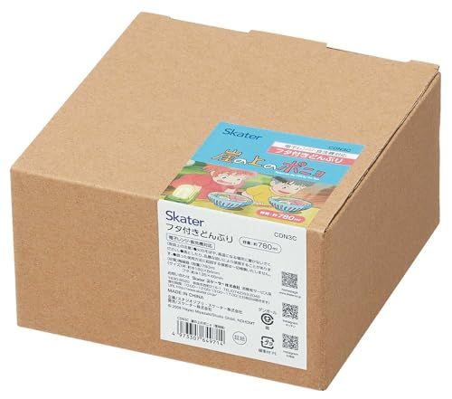 スケーター Skater スタジオジブリ 崖の上のポニョ STUDIO GHIBLI フタ付き どんぶり 丼 ラーメン 鉢 食器 電子レンジ 食洗器 対応 CDN 3 C-Apo 31 aefacb