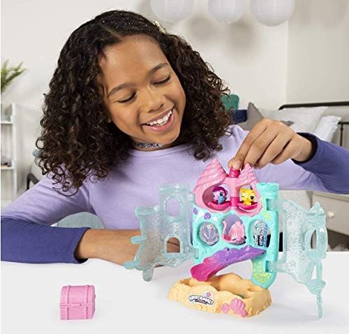 うまれて! ウーモ 海外版 キラキラ マーメイド キャッスル Hatchimals 並行輸入 po fa 3 bc 684