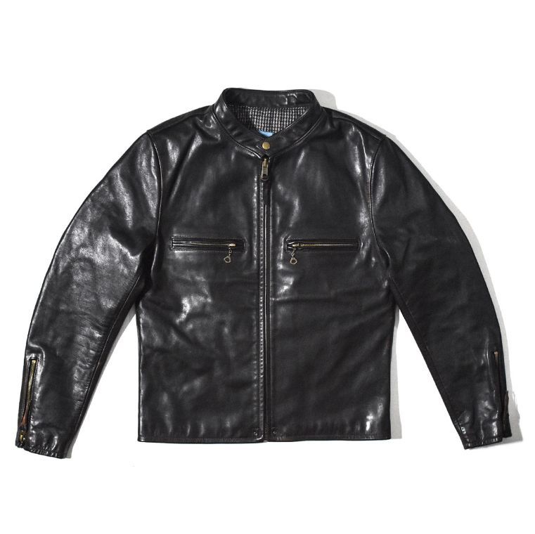 SINGLE RIDERS JACKET シングルライダースジャケット （ホースハイド
