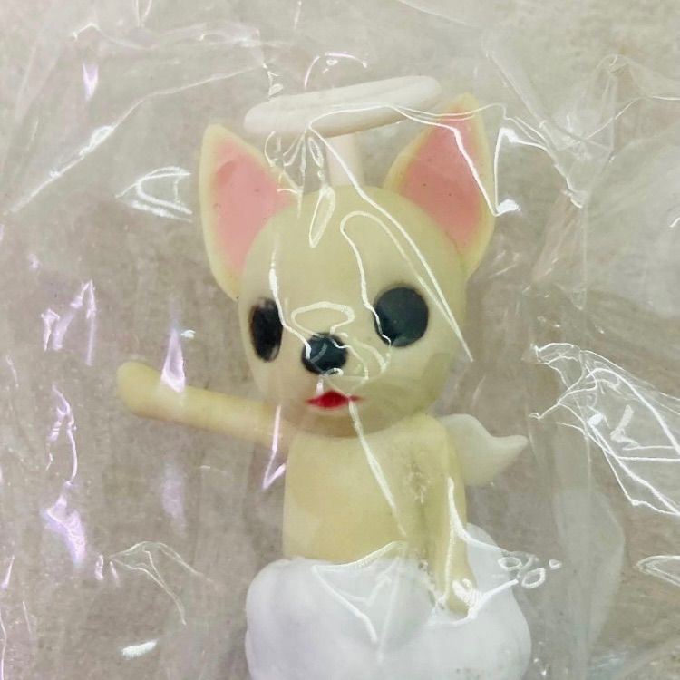 平成レトロ 激レア チワワワールド2個セット天使バージョン 激レア☆4種セット】チワワワールド 犬 チワワ 天使 フィギュア