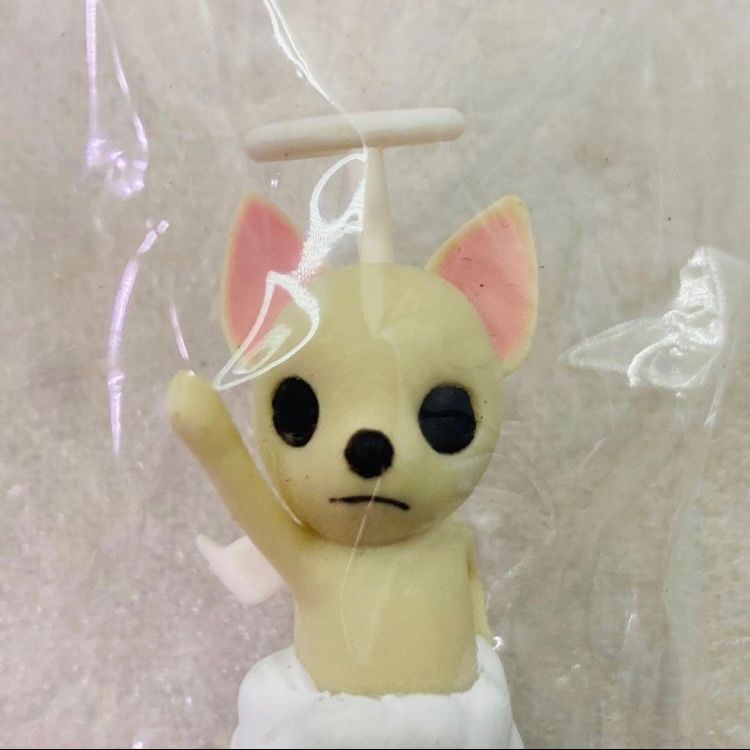 平成レトロ 激レア チワワワールド2個セット天使バージョン 激レア☆4種セット】チワワワールド 犬 チワワ 天使 フィギュア