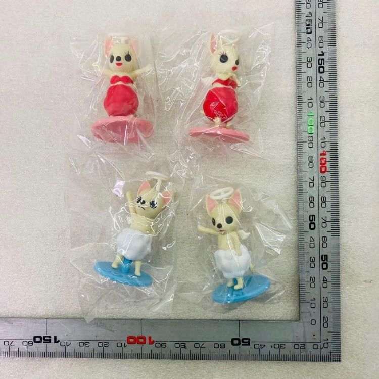 平成レトロ 激レア チワワワールド2個セット天使バージョン 未開封】【4種セット】チワワワールド 犬 チワワ 天使 イヌ ペット