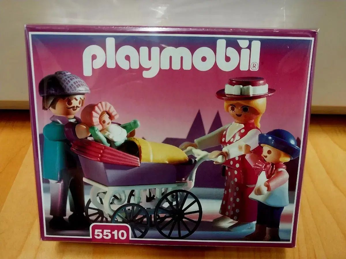 プレイモービル 5510 ベビーカーファミリー フィギュア BIGトール
