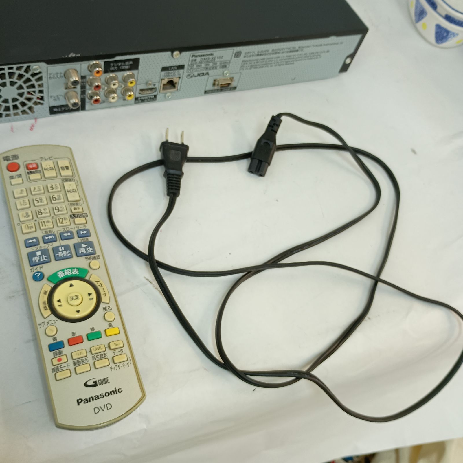 訳あり Panasonic DVDレコーダー DIGA DMR-XE100 DVDレコーダー 320GB 