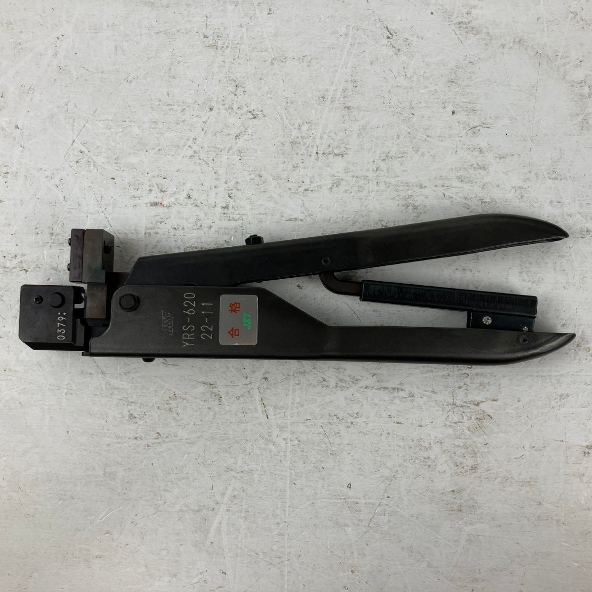 ЗЗJST 圧着工具 手動片手式工具 ケース 検査証付 YRS-620 ブラック