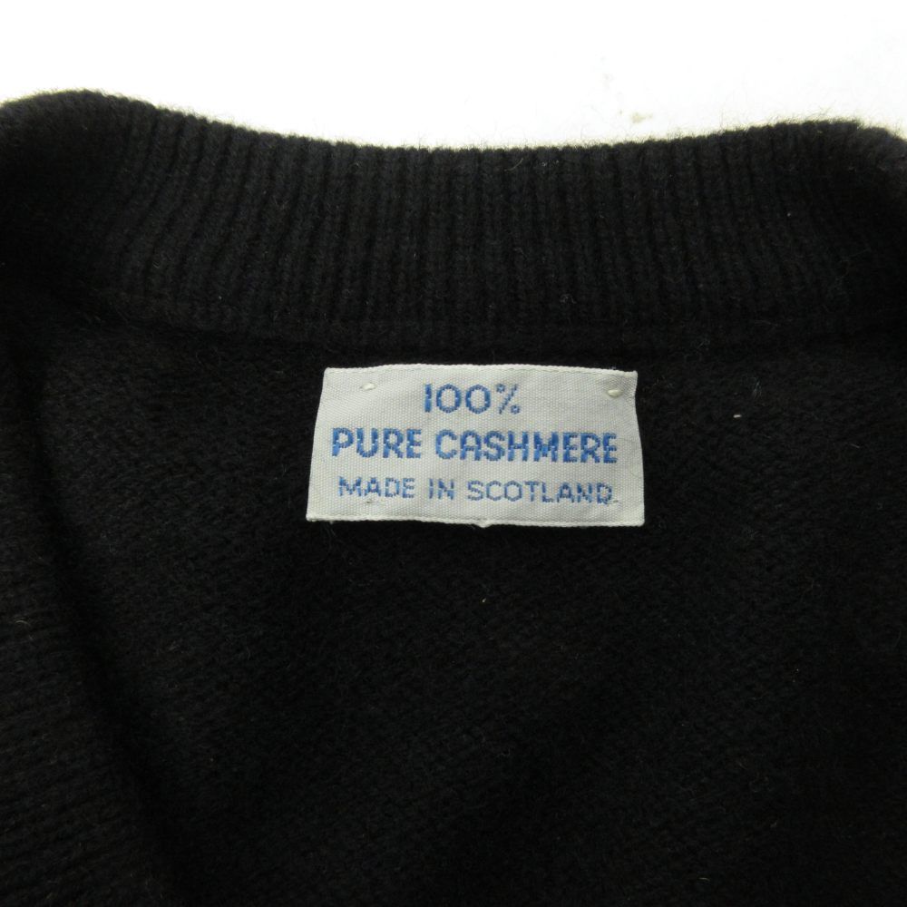 Vintage BEAR BRAND カシミヤ100% ニット スコットランド製 ヴィンテージ VINTAGE ピュア カシミヤ100％ ニット セーター ベスト