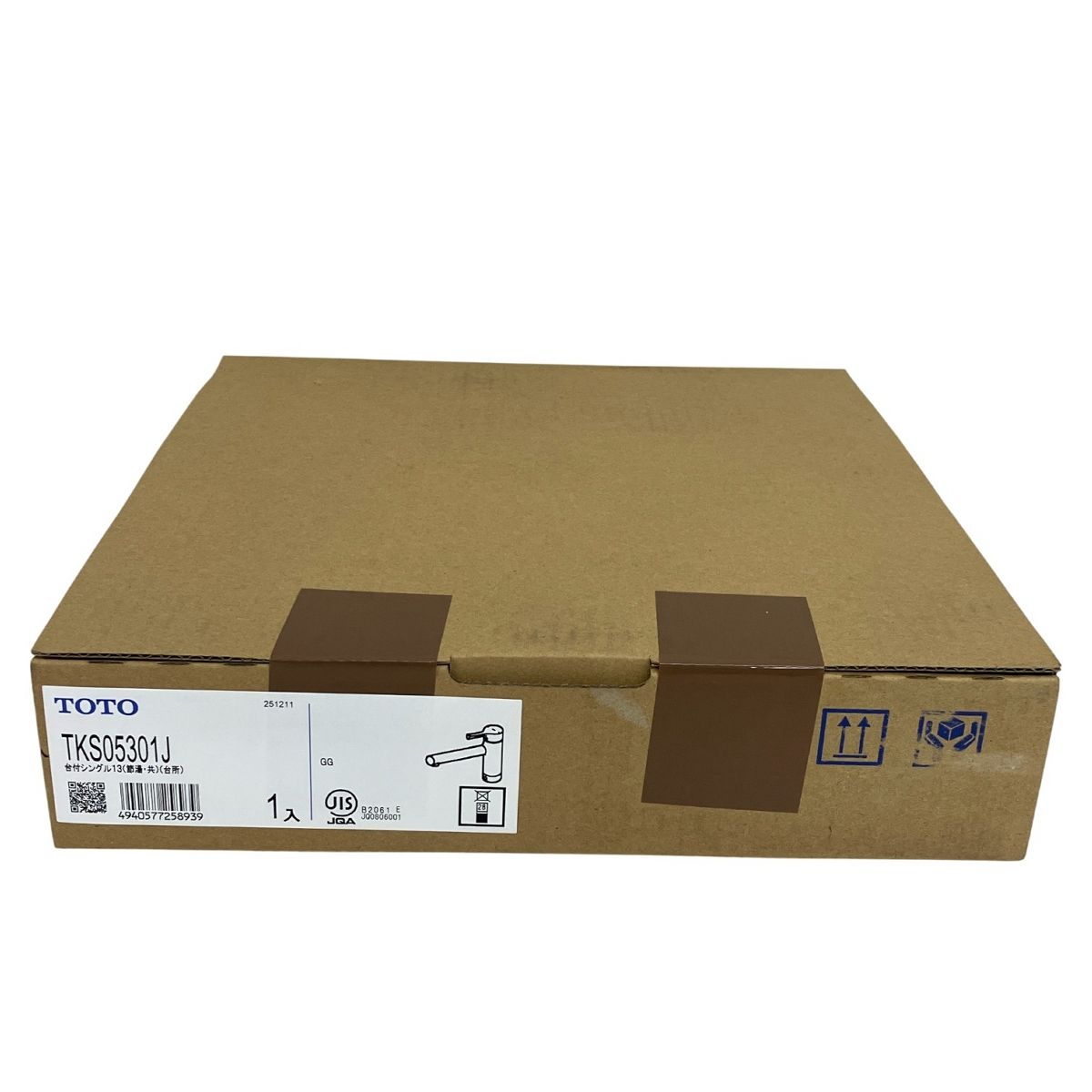 TOTO キッチン用 台付シングル混合 水栓金具 ♥