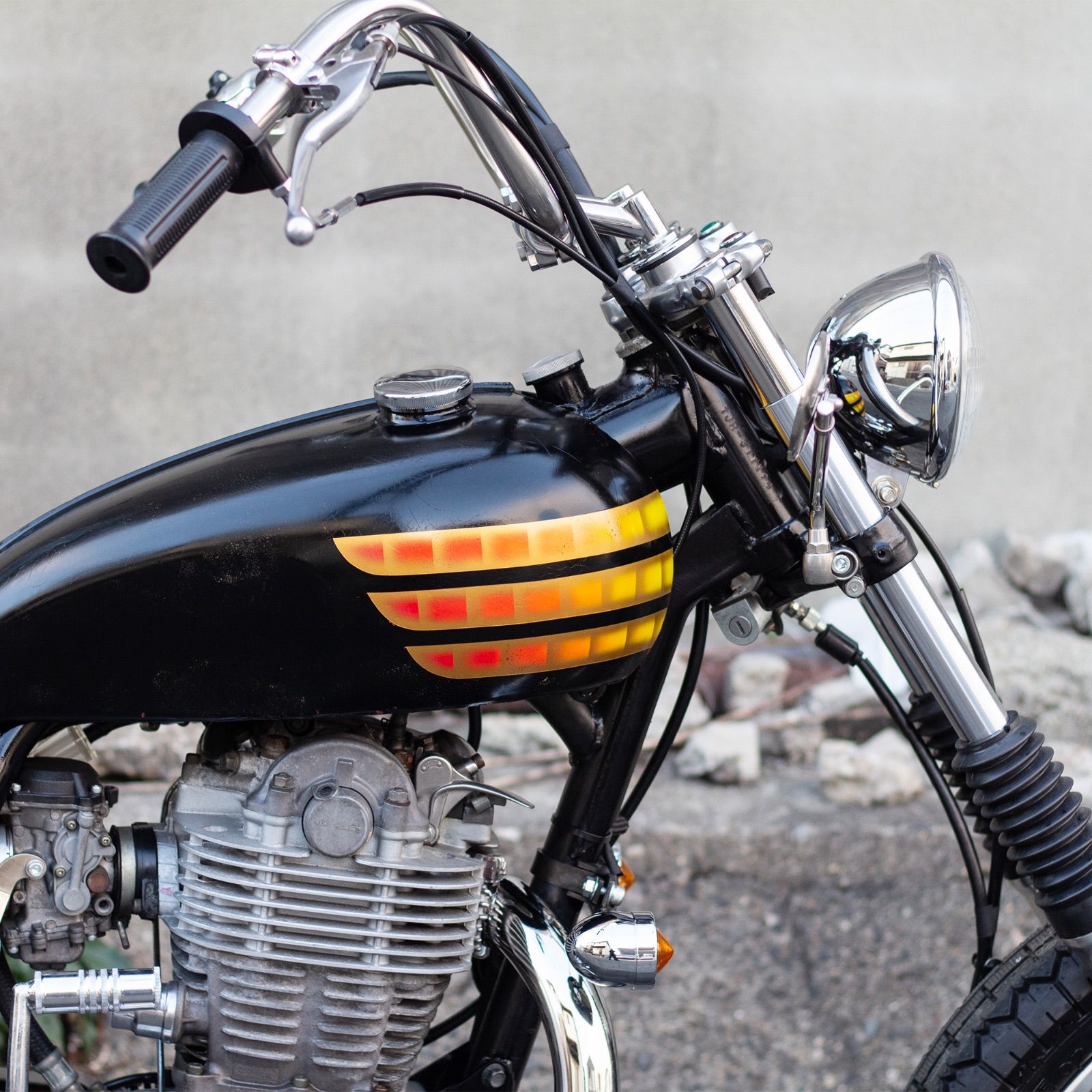 SR400/500用 オフセットライザー MOTOR ROCK (MR-HC080) - メルカリ