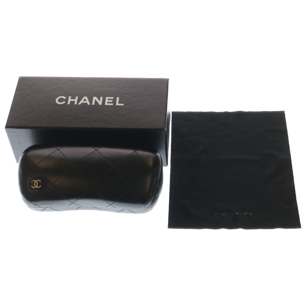 CHANEL (シャネル) マトラッセ ココマーク サングラス ブラック 5124-A