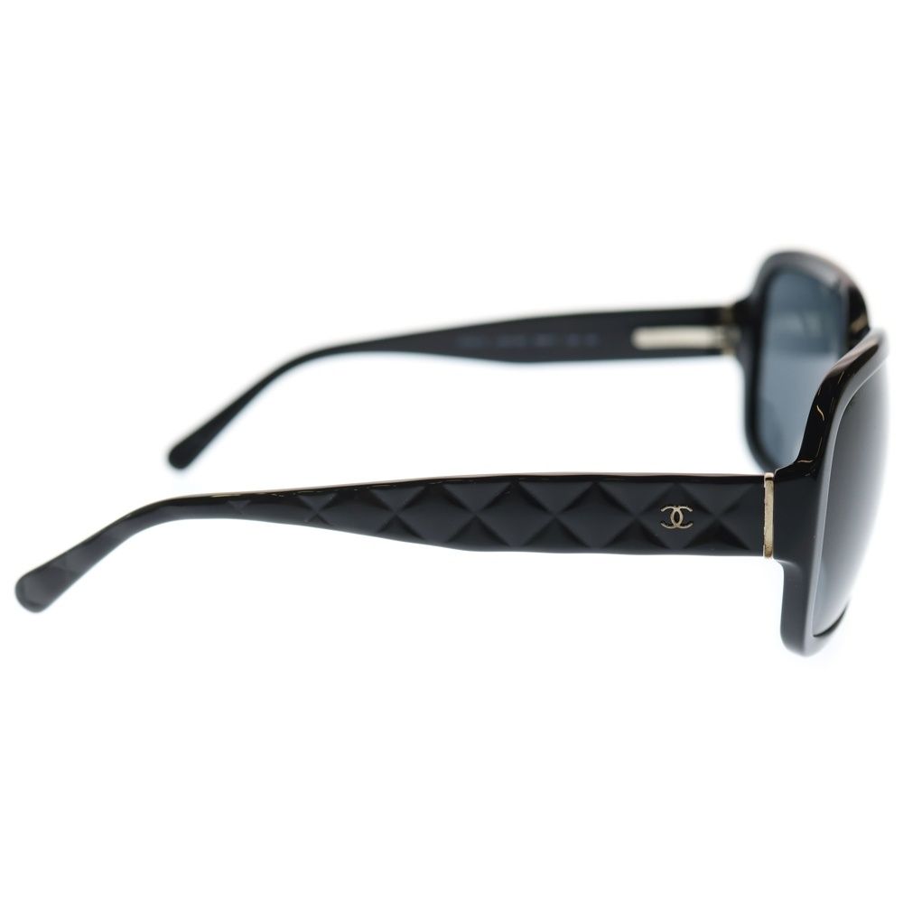 CHANEL (シャネル) マトラッセ ココマーク サングラス ブラック 5124-A