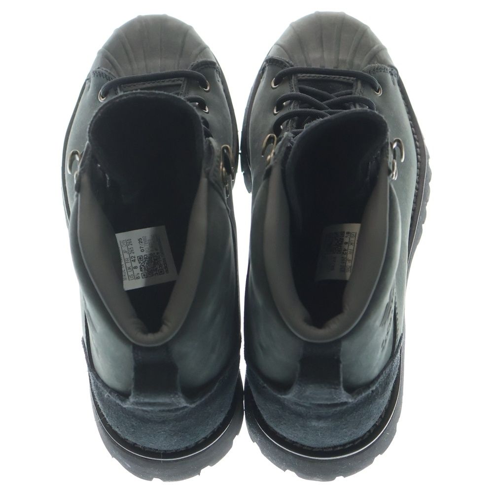 adidas (アディダス) SUPERSTAR BOOT CBLACK ヌバック スーパースター
