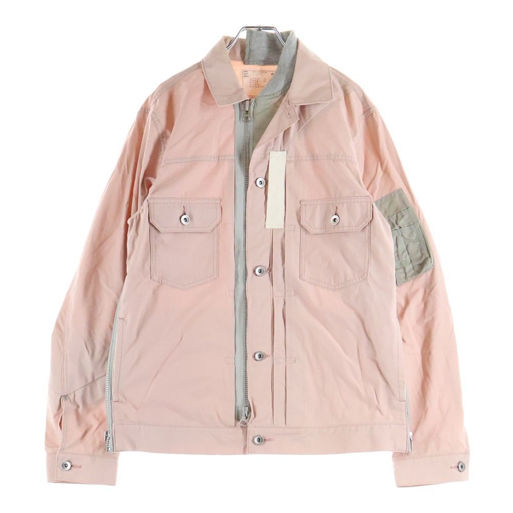 Sacai (サカイ) 21SS コットンナイロン オックスフォードブルゾン 