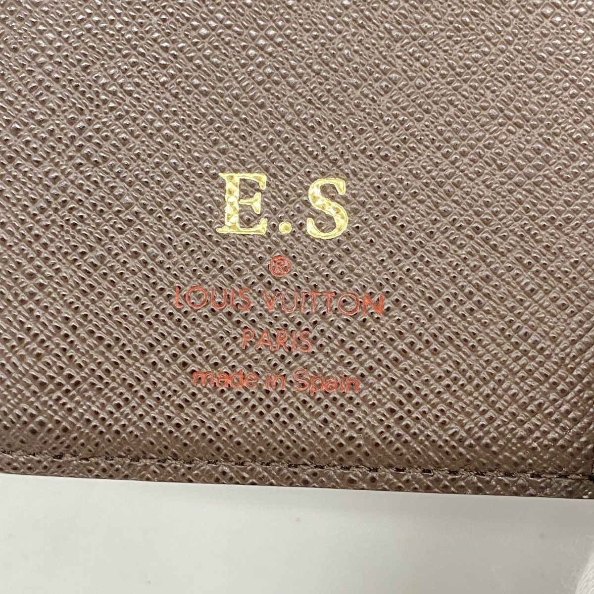 6 ba 0950 ルイヴィトン 手帳カバー ダミエ アジェンダPM R 20700 エベヌ メンズ レディース ユニセックス