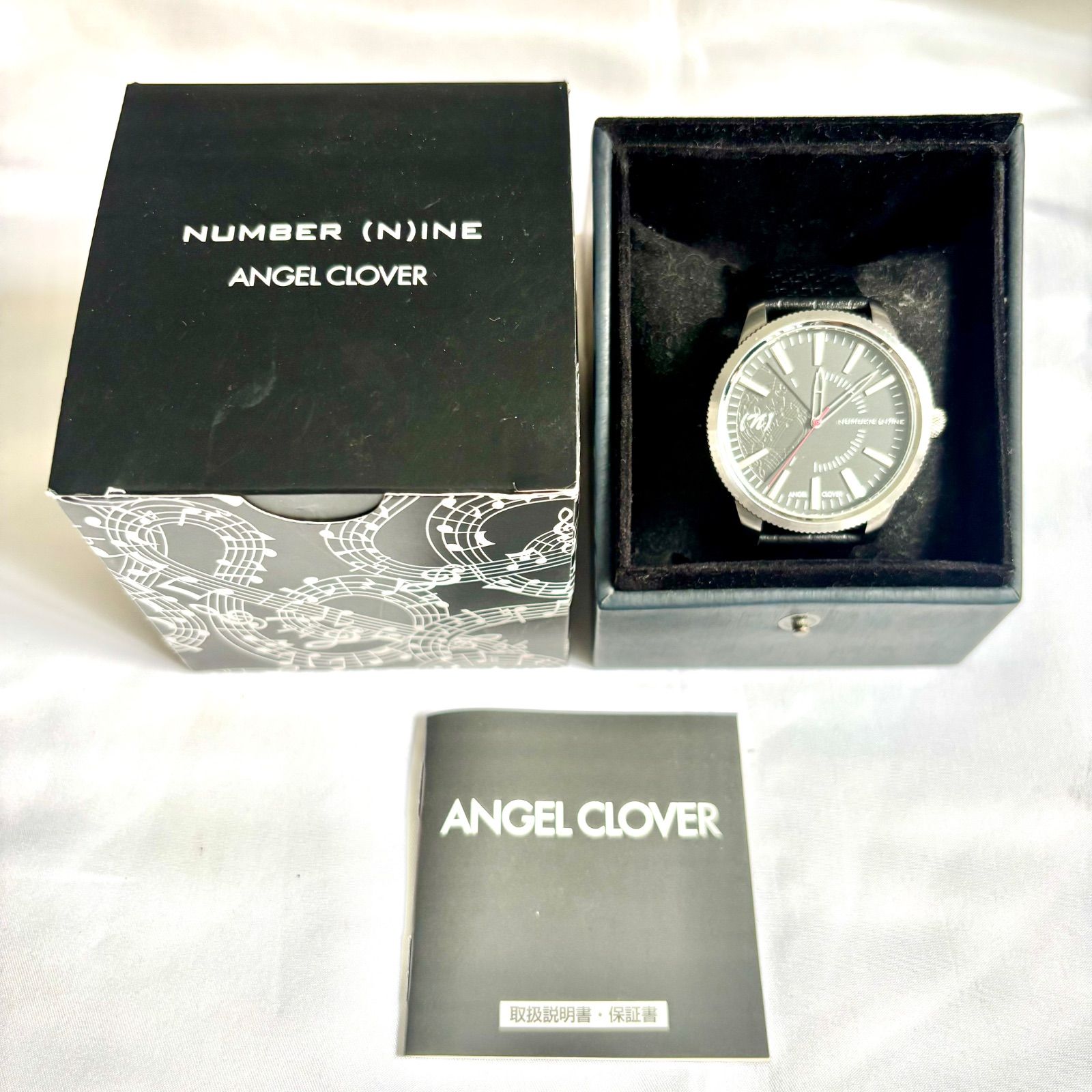 箱付/美品/新品電池】ANGEL CLOVER エンジェルクローバー NUMBER (N 