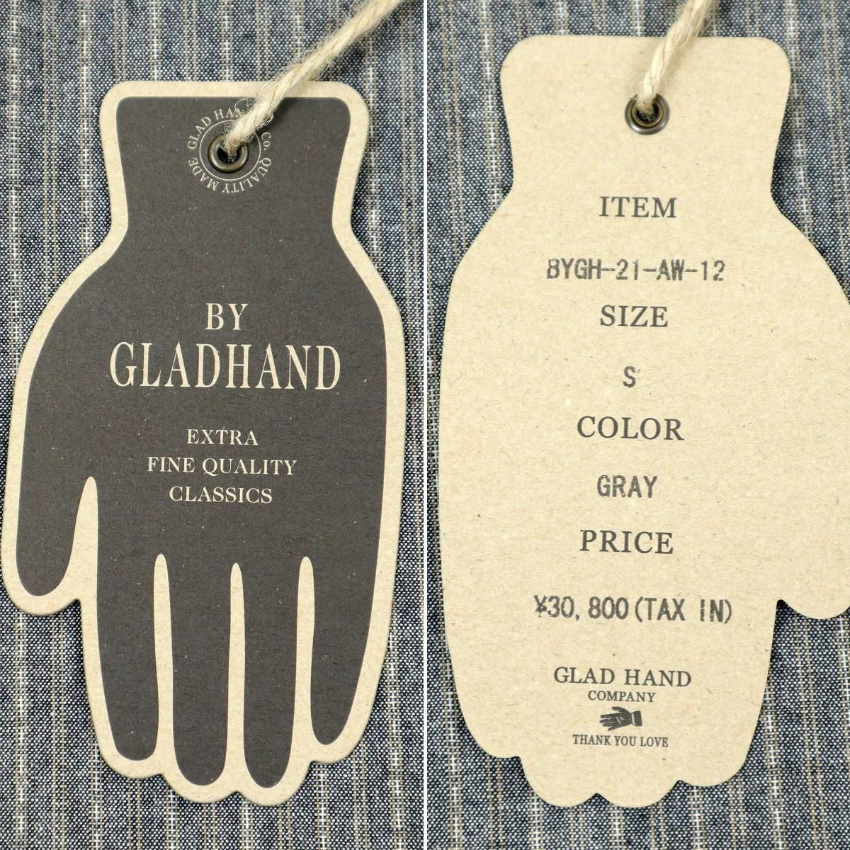 GH-BAG_L 【B3715】【未使用品】【日本製】【定価30，800円】GLAD HAND グラッドハンド 長袖シャツ BYGH-21-AW-12 サイズS グラッドハンド GLADHAND \u0026Co. BAGGAGE REAL MOON｜アメカジ