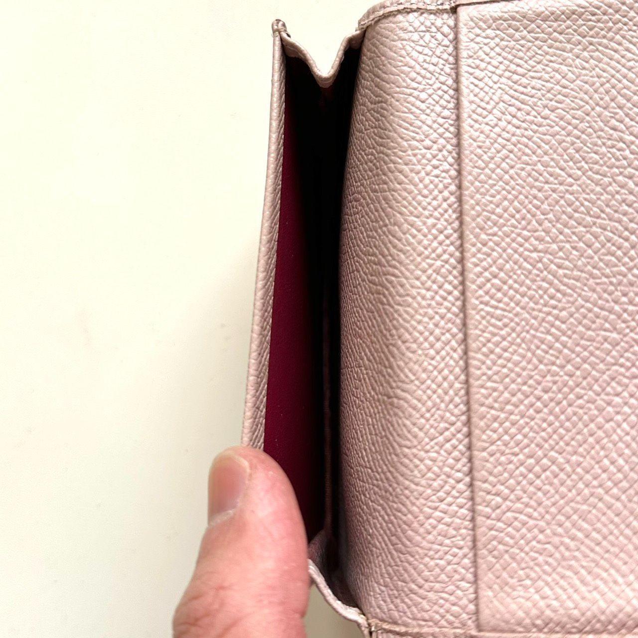 ブルガリ BVLGARI 名刺入れ カードケース ピンク - メルカリ